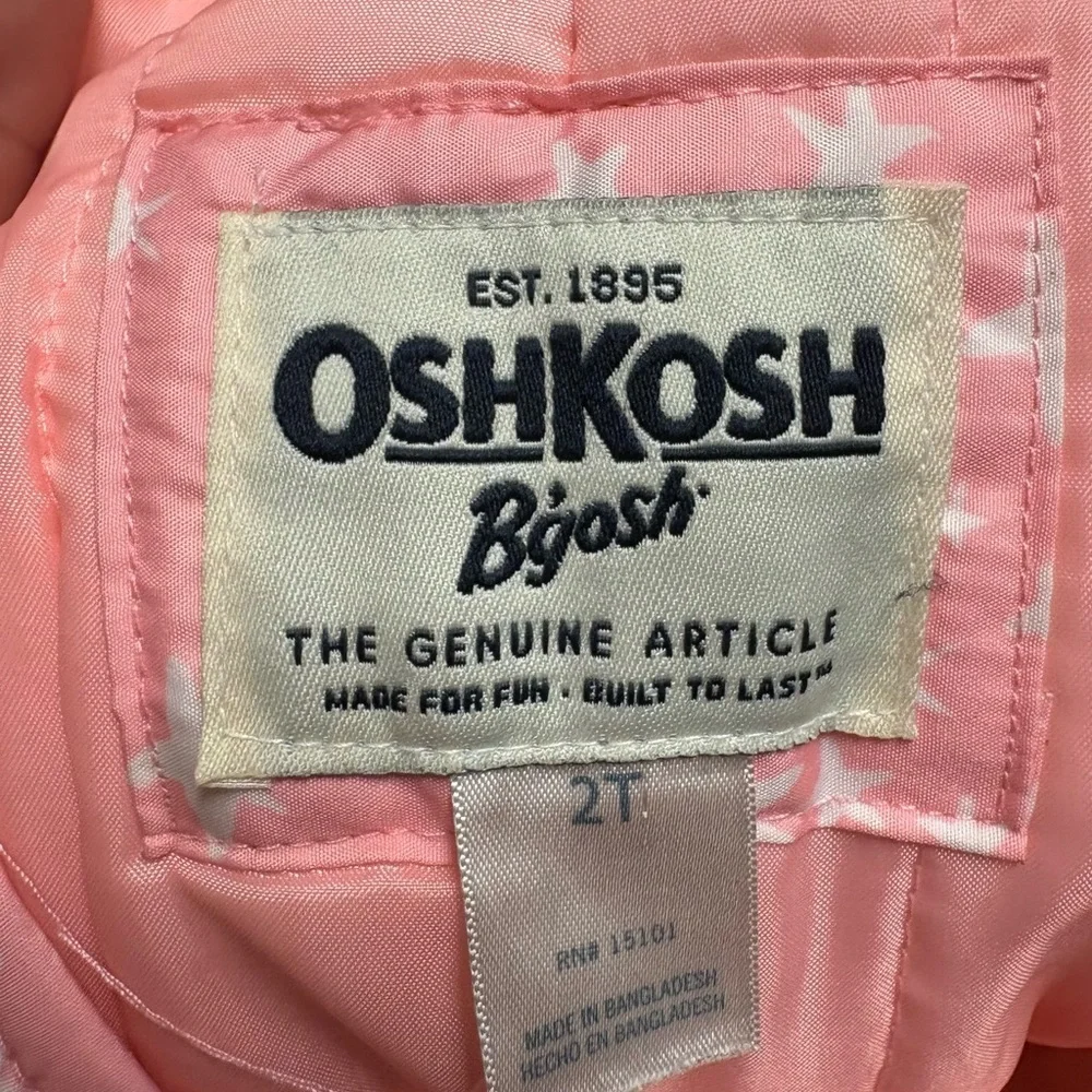 OshKosh B'gosh Pink Star Overalls